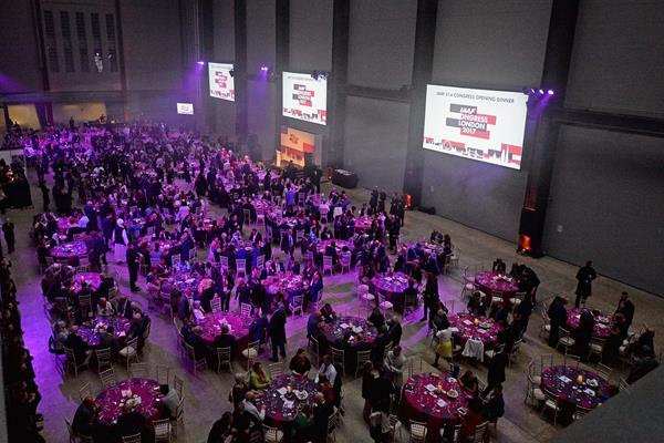 IAAF Congress dinner at Tate Modern in London (Getty Image)
