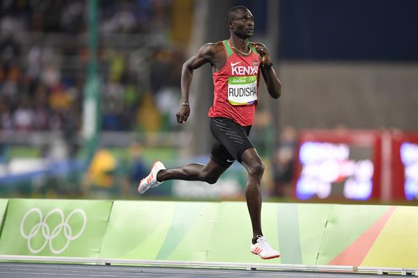 David Rudisha in the Rio 2016 Olympic Games 800m semi-finals (Getty Images)