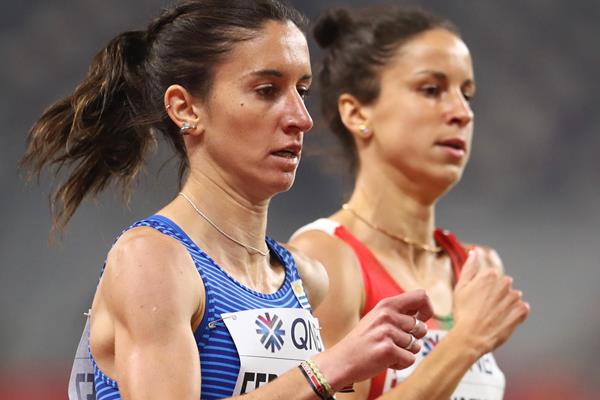 Uruguayan middle distance runner Maria Pia Fernandez (Getty Images)