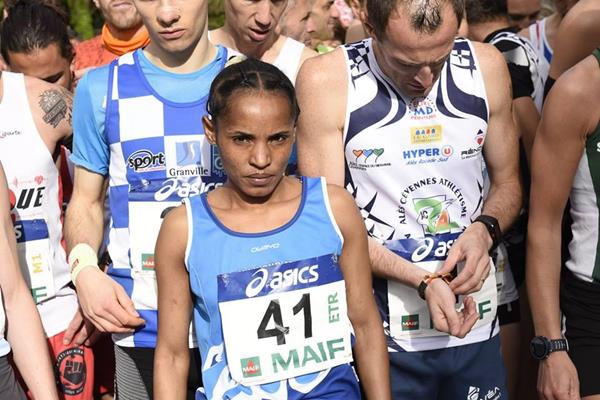 Zenash Gezmu at the Marathon de Senart (Organisers)