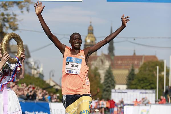 Raymond Choge, 2018 Kosice Peace Marathon winner (Organisers)