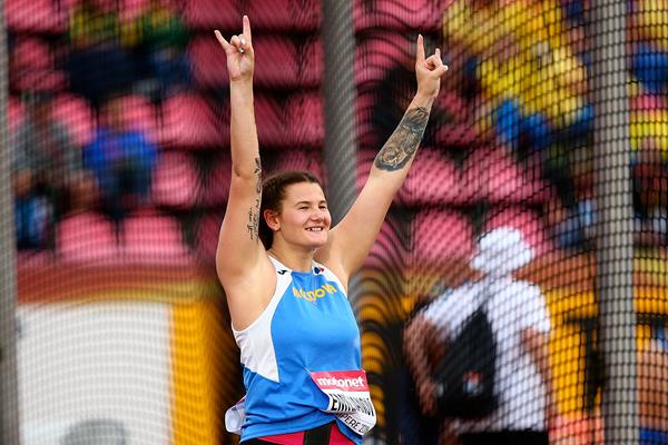 Alexandra Emilianov in the discus at the IAAF World U20 Championships Tampere 2018 (Getty Images)