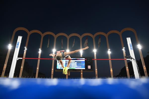Yaroslava Mahuchikh, winner of the high jump at the Diamond League meeting in Monaco (Getty Images)