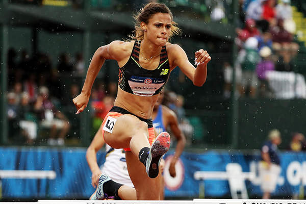 Sydney McLaughlin in the 400m hurdles (Getty Images)