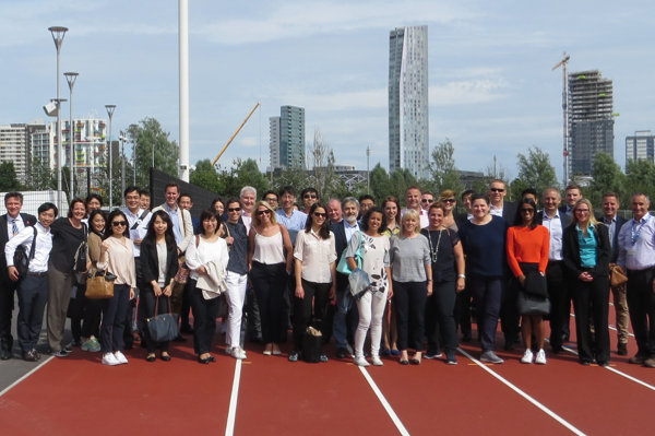 The IAAF delegation in London (IAAF)