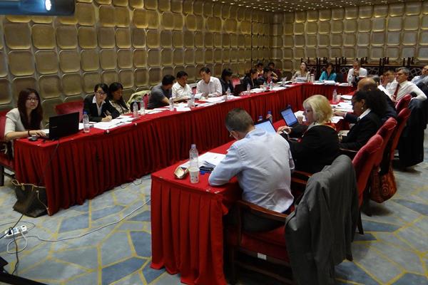 Co-ordination Commission for IAAF World Championships Beijing 2015 in session (IAAF / Beijing LOC 2015)