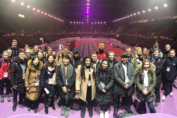 Participants in the Birmingham 2018 Observer Programme (IAAF)