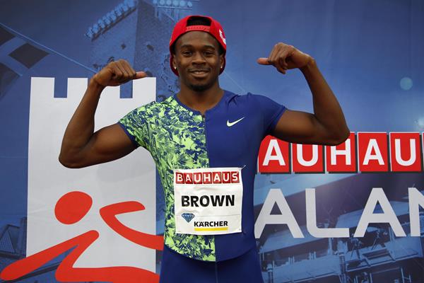 Aaron Brown's 200m momentum continued in Stockholm (Hasse Sjogren)