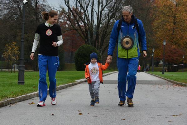 The 'all generations run 4 fun' event in Kranj (Organisers)