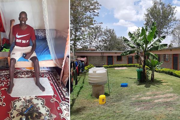 Timothy Cheruiyot at Rongai Athletics Club camp (Malcolm Anderson)
