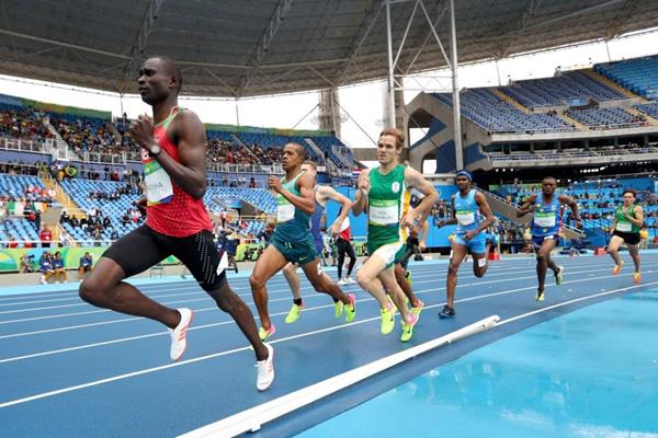David Rudisha in the 800m heats at the Rio 2016 Olympic Games (Getty Images)