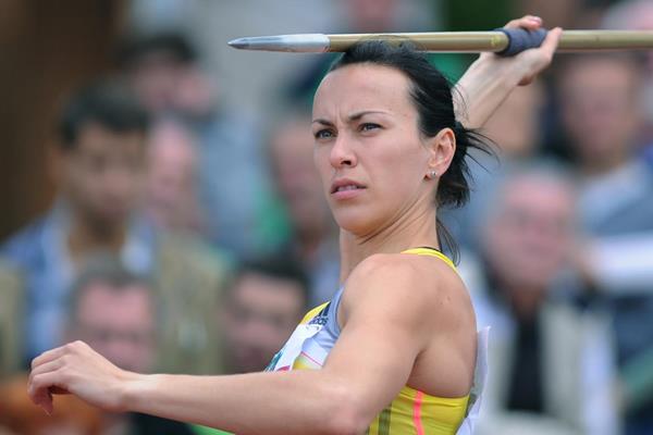 Hanna Melnychenko at the 2013 Decastar meeting in Talence (Iris Hensel)