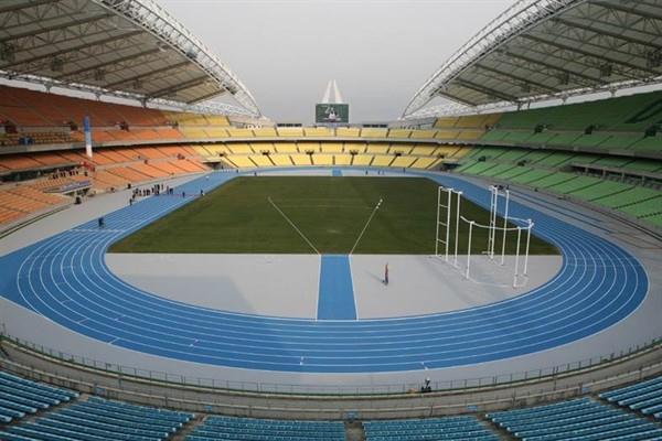 Daegu Stadium with its new Mondo track (IAAF.org)