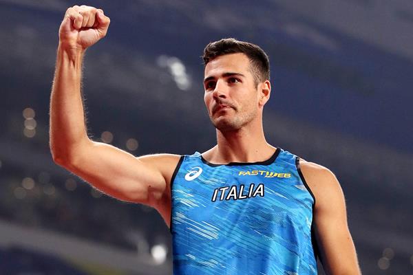 Claudio Michel Stecchi in the pole vault at the IAAF World Athletics Championships Doha 2019 (Getty Images)