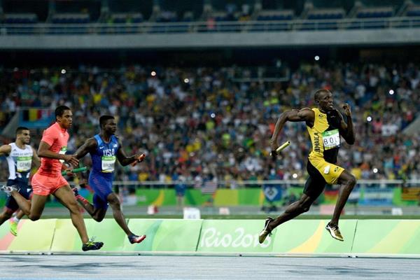 Usain Bolt anchors Jamaica in the 4x100m at the Rio 2016 Olympic Games (Getty Images)