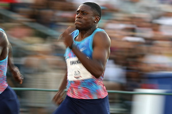 US sprinter Christian Coleman (Getty Images)