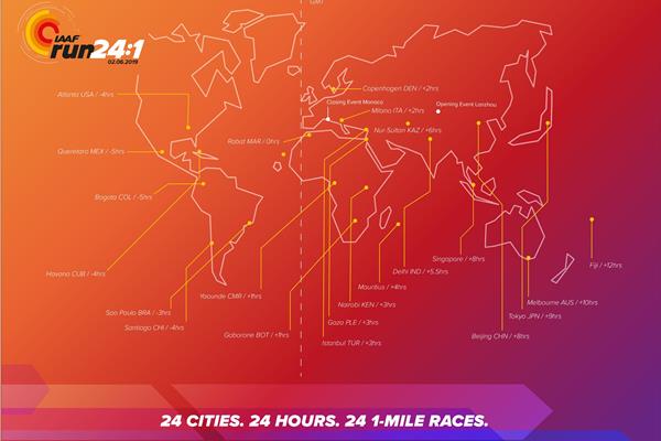 IAAF Run 24-1 map (IAAF)