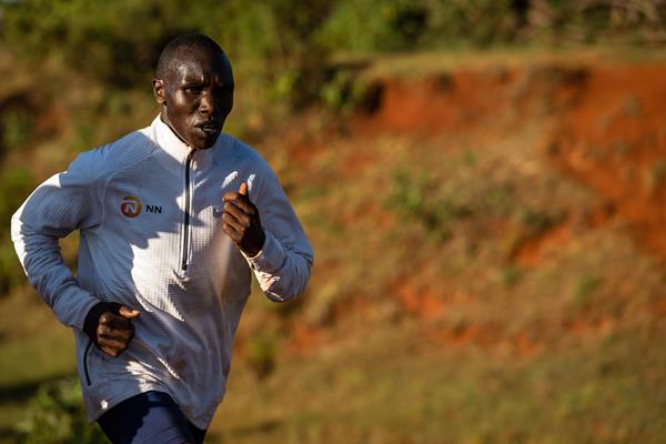 Kenyan distance runner Geoffrey Kamworor (NN Running Team/Dan Vernon)