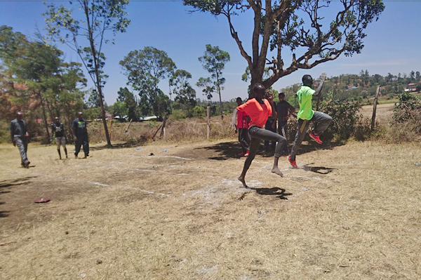 The Athletics for a Better World project in Ngong, Kenya ()