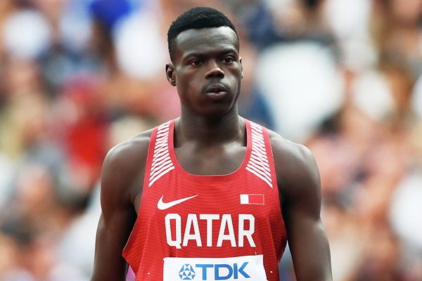 Abdalelah Haroun in the 400m at the IAAF World Championships London 2017 (Getty Images)