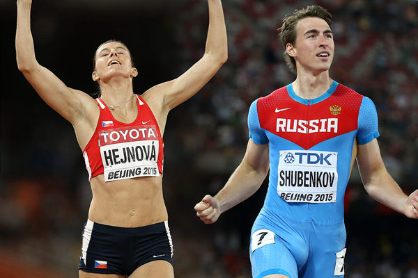 Zuzana Hejnova and Sergey Shubenkov (Getty Images)