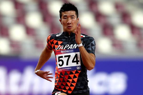Asian 100m champion Yoshihide Kiryu (Getty Images)