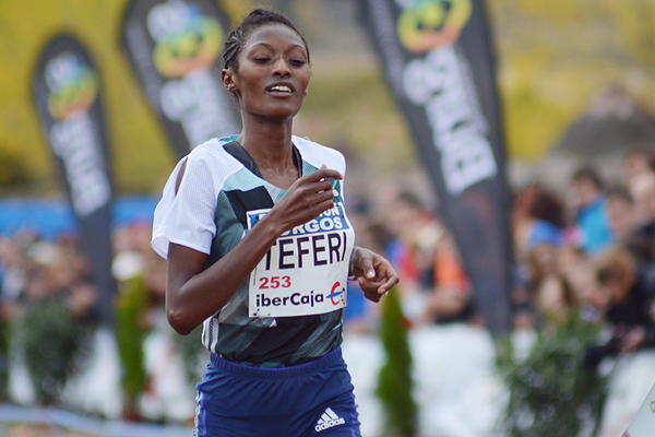 Senbere Teferi wins the Cross de Atapuerca (Fundación Anoc)
