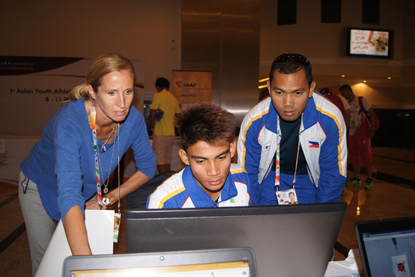 The IAAF anti-doping outreach programme at the Asian Youth Championships in Doha (IAAF)