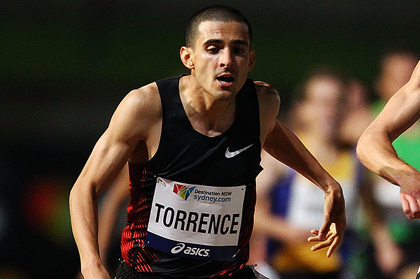 Middle-distance runner David Torrence (Getty Images)