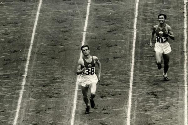 Marko Racic of Slovenia at the 1948 Olympic Games (Marko Racic)
