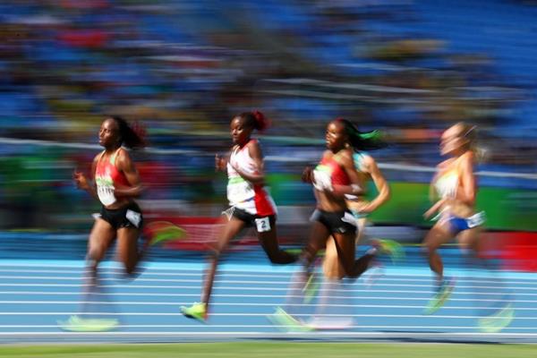 Hellen Obiri in the 5000m at the Rio 2016 Olympic Games (Getty Images)