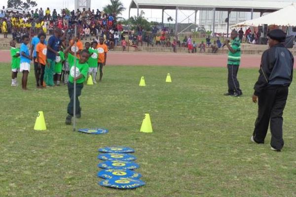The launch of the IAAF / Nestlé Kids’ Athletics programme in Zambia (ZAAA)