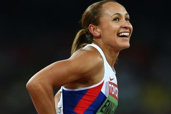Heptathlon winner Jessica Ennis-Hill at the IAAF World Championships, Beijing 2015 (Getty Images)