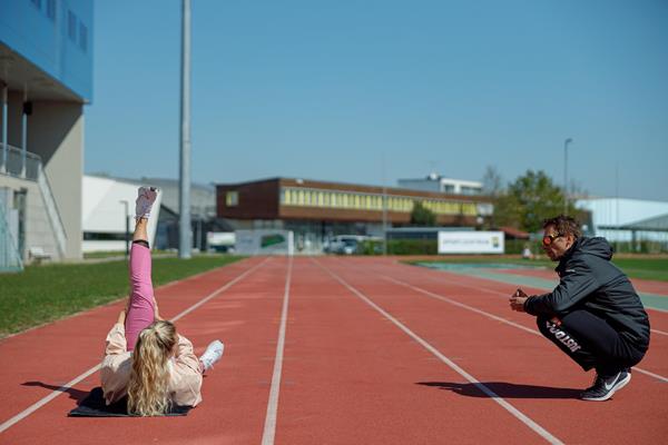 Ivona Dadic resumes training in St. Polten (Ivona Dadic)