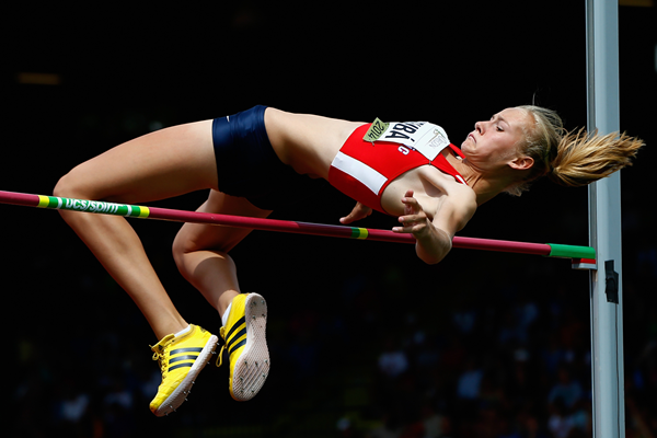 Czech high jumper Michaela Hruba (Getty Images)