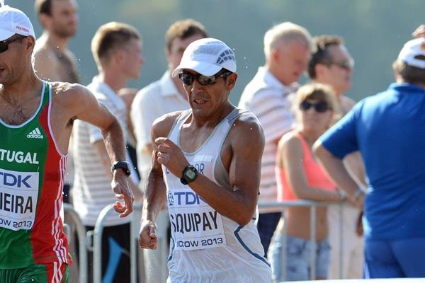 Saquipay surprises Barrondo at South American Race Walking Champs News