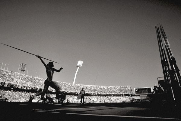 The javelin throw (Getty Images)
