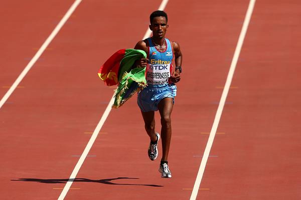 Ghirmay Ghebreslassie, 2015 world marathon champion (Getty Images)