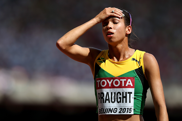Aisha Praught at the IAAF World Championships Beijing 2015 (Getty Images)