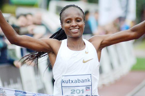 Hellen Obiri wins at the Cross Internacional Juan Muguerza in Elgoibar (Asociación ANOC)