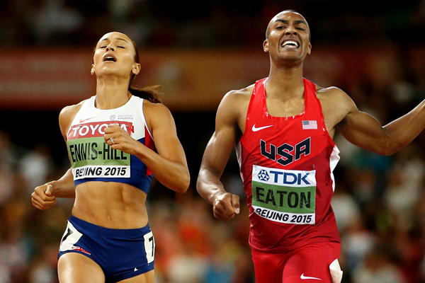 Jessica Ennis-Hill and Ashton Eaton (Getty Images)