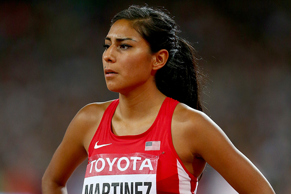Brenda Martinez at the IAAF World Championships (Getty Images)