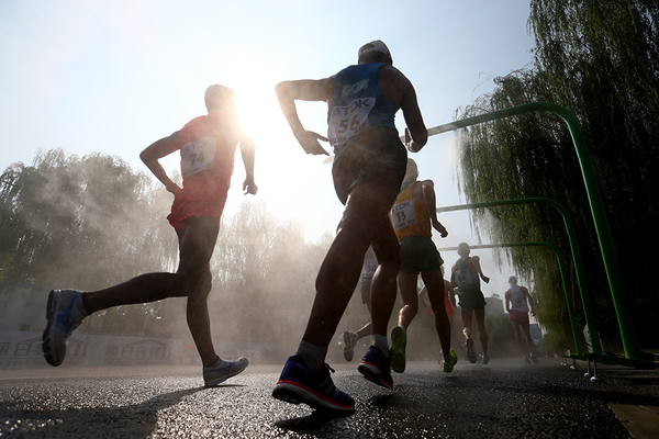 The men's 20km race walk at the IAAF World Championships (Getty Images)