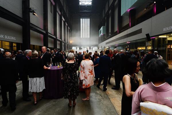 Guests at the IAAF Congress dinner at Tate Modern in London (Getty Images)