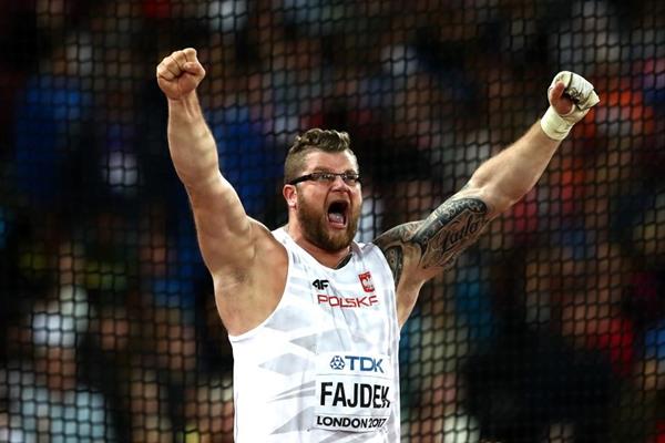 Pawel Fajdek wins the hammer at the IAAF World Championships London 2017 (Getty Images)