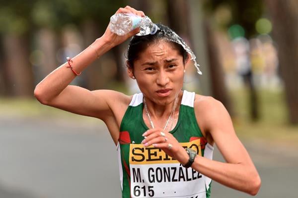 Maria Guadalupe Gonzalez in the women's 20km at the IAAF World Race Walking Team Championships Rome 2016 (Getty Images)