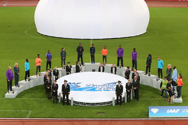 The Diamond Race winners at the IAAF Diamond League meeting in Zurich (Jean-Pierre Durand)