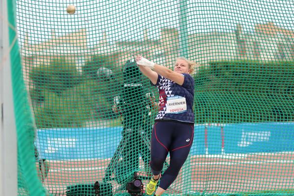 Alexandra Tavernier, Mediterranean Games hammer champion (Foto Tarragona 2018)