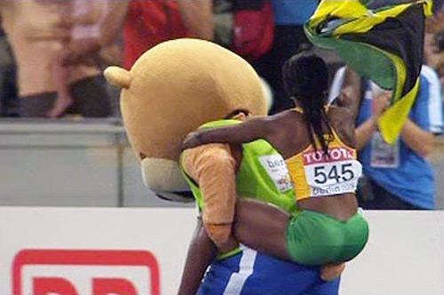 2009 world 400m hurdles champion Melaine Walker (IAAF)