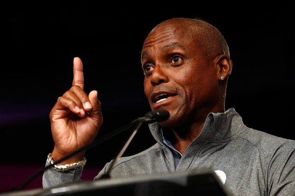 Nine-time Olympic gold medallist Carl Lewis (Getty Images)